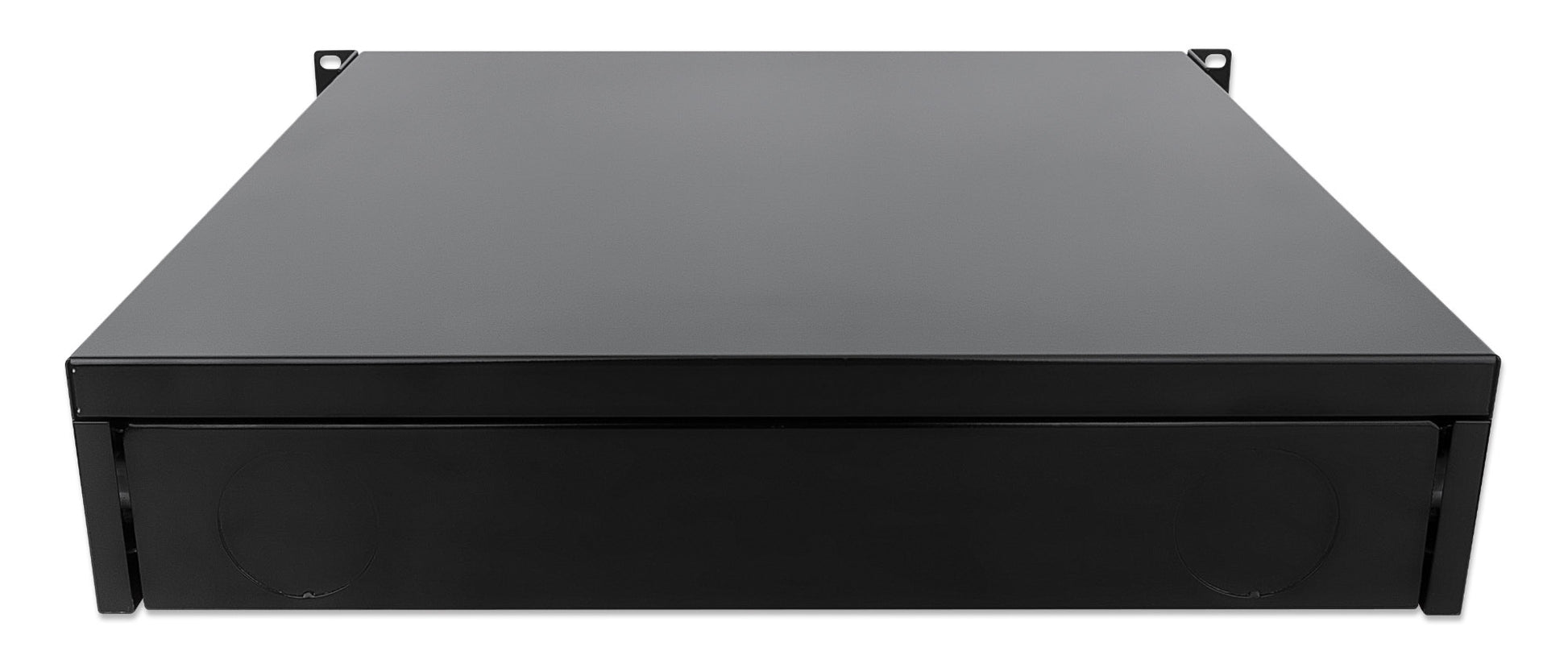 19" Storage Drawer Shelf, 2U, 466 mm Depth, Black Image 4