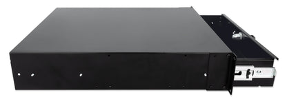19" Storage Drawer Shelf, 2U, 466 mm Depth, Black Image 5