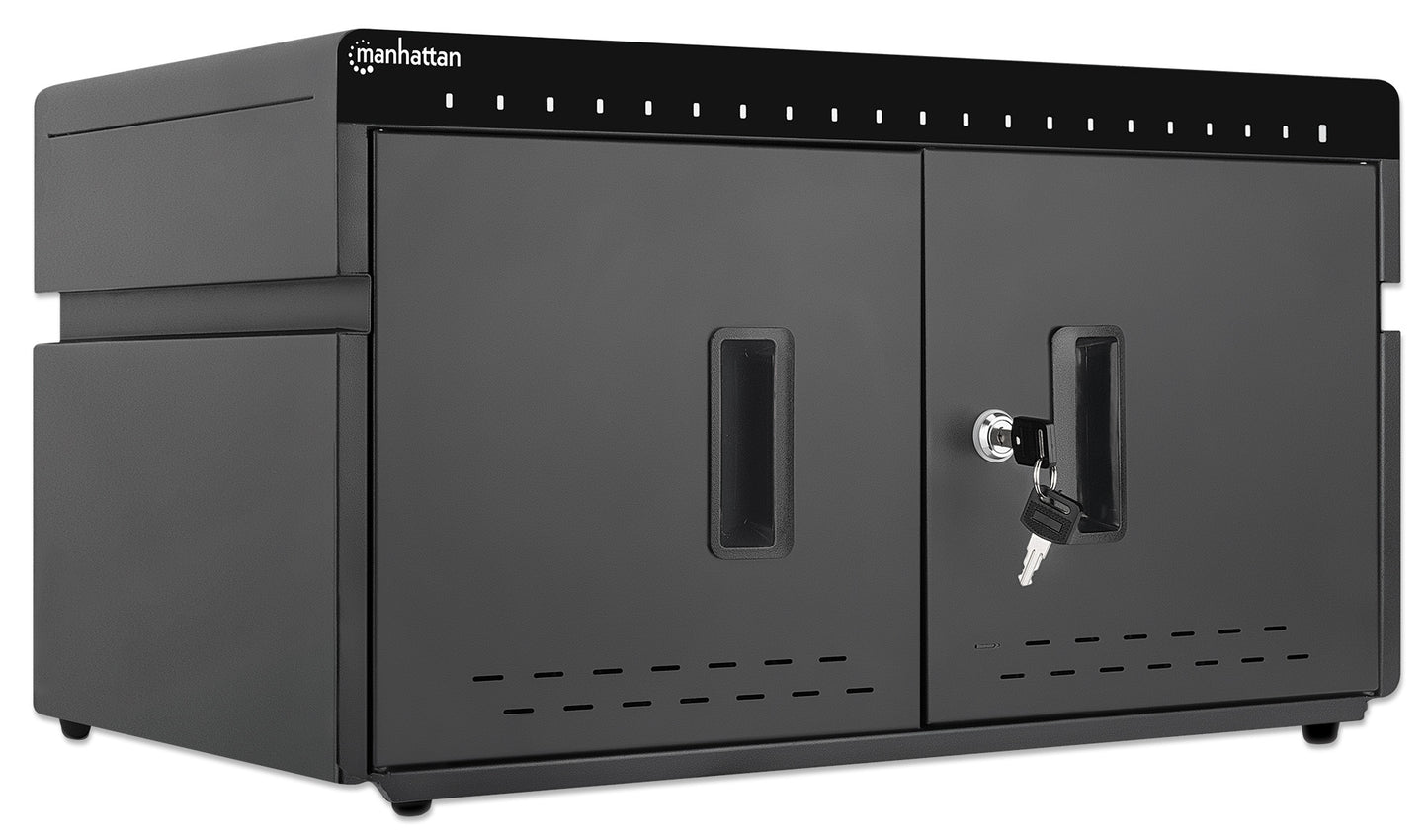 20-Port USB-C Desktop Charging Cabinet - 18W per Port Image 3