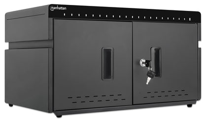 20-Port USB-C Desktop Charging Cabinet - 18W per Port Image 3