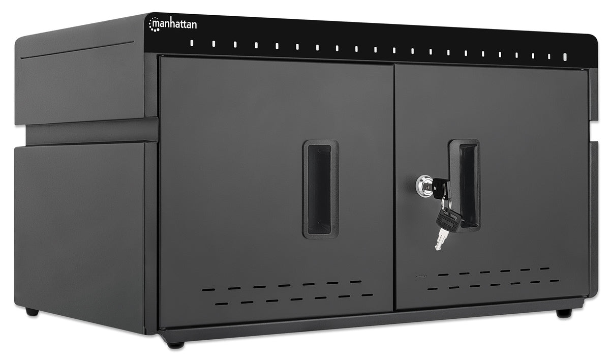 20-Port USB-C Desktop Charging Cabinet - 18W per Port Image 3