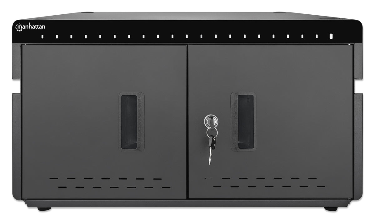 20-Port USB-C Desktop Charging Cabinet - 18W per Port Image 4