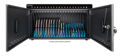 20-Port USB-C Desktop Charging Cabinet - 18W per Port Image 8