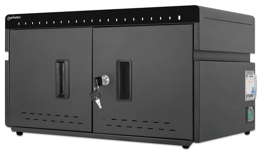 20-Port USB-C Desktop Charging Cabinet - 18W per Port Image 1