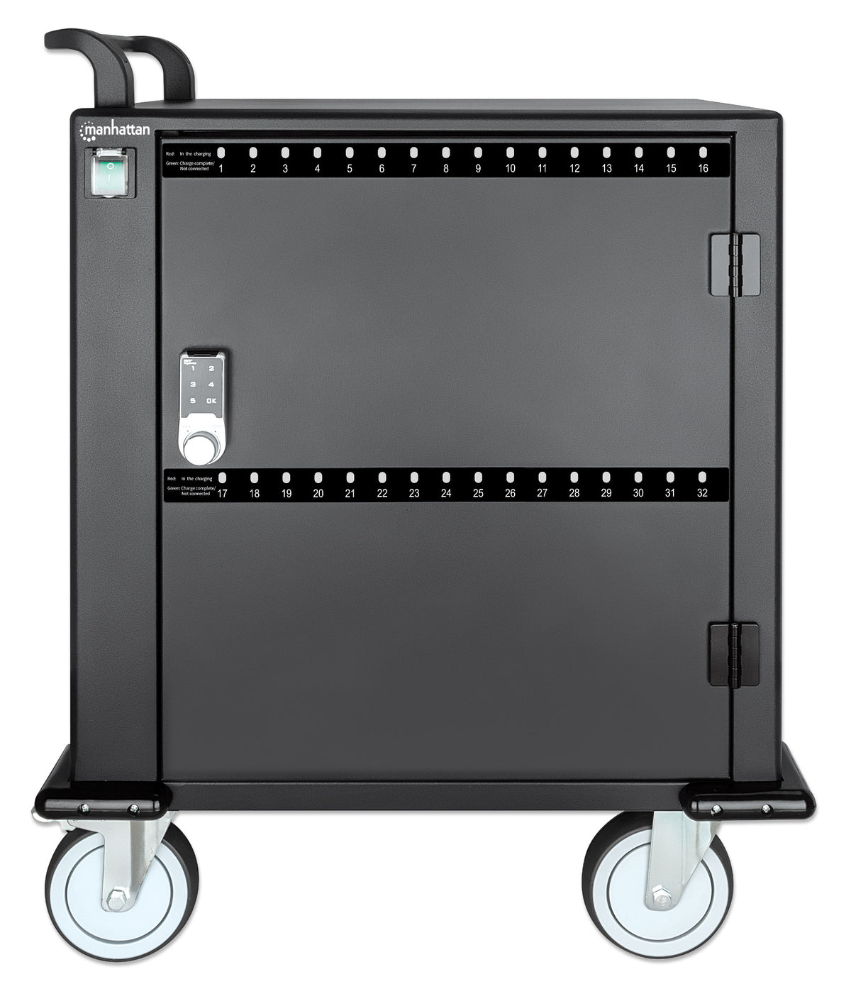32-Port USB-C Charging Cart - 18W per Port Image 4