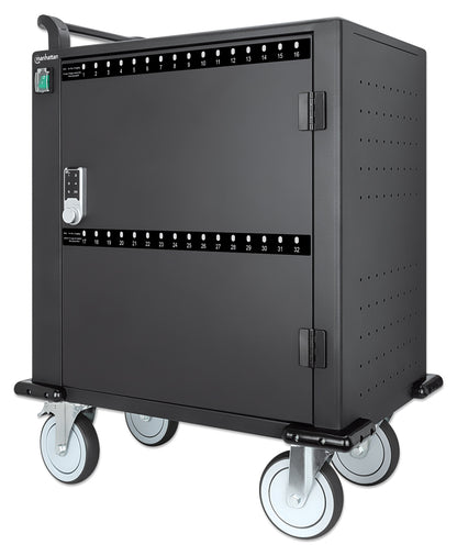 32-Port USB-C Charging Cart - 18W per Port Image 1