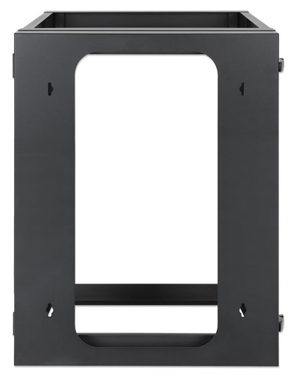 19" Wall Mount 4-Post Open Frame Network Rack, 12U Image 5