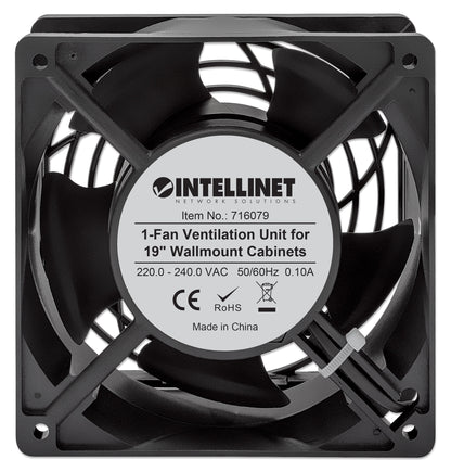1-Fan Ventilation Unit for 19" Wallmount Cabinets Image 4