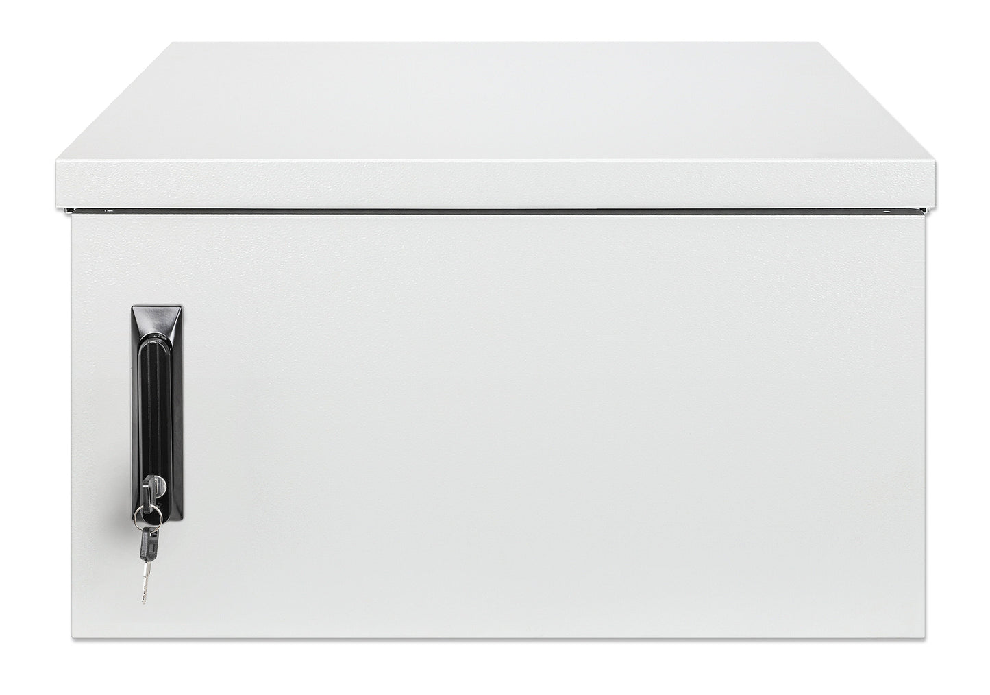 6U Industrial IP55 19" Wall Mount Cabinet with Integrated Fans, Gray Image 3