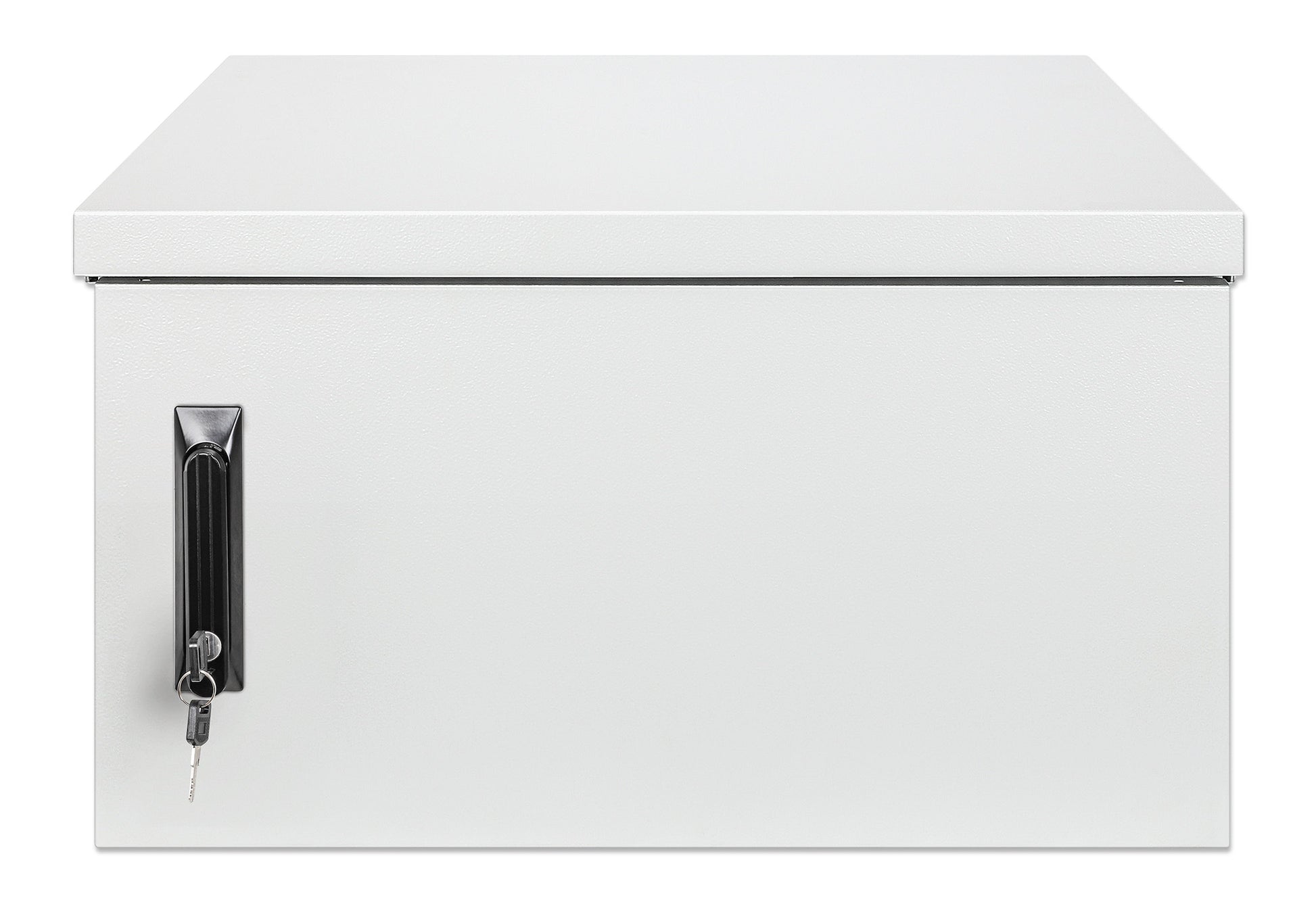 6U Industrial IP55 19" Wall Mount Cabinet with Integrated Fans, Gray Image 3