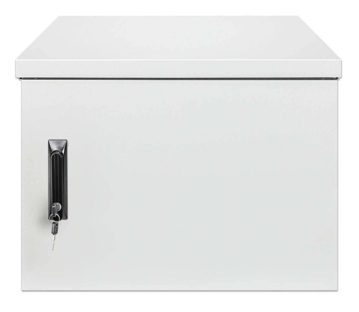9U Industrial IP55 19" Wall Mount Cabinet with Integrated Fans, Gray Image 3