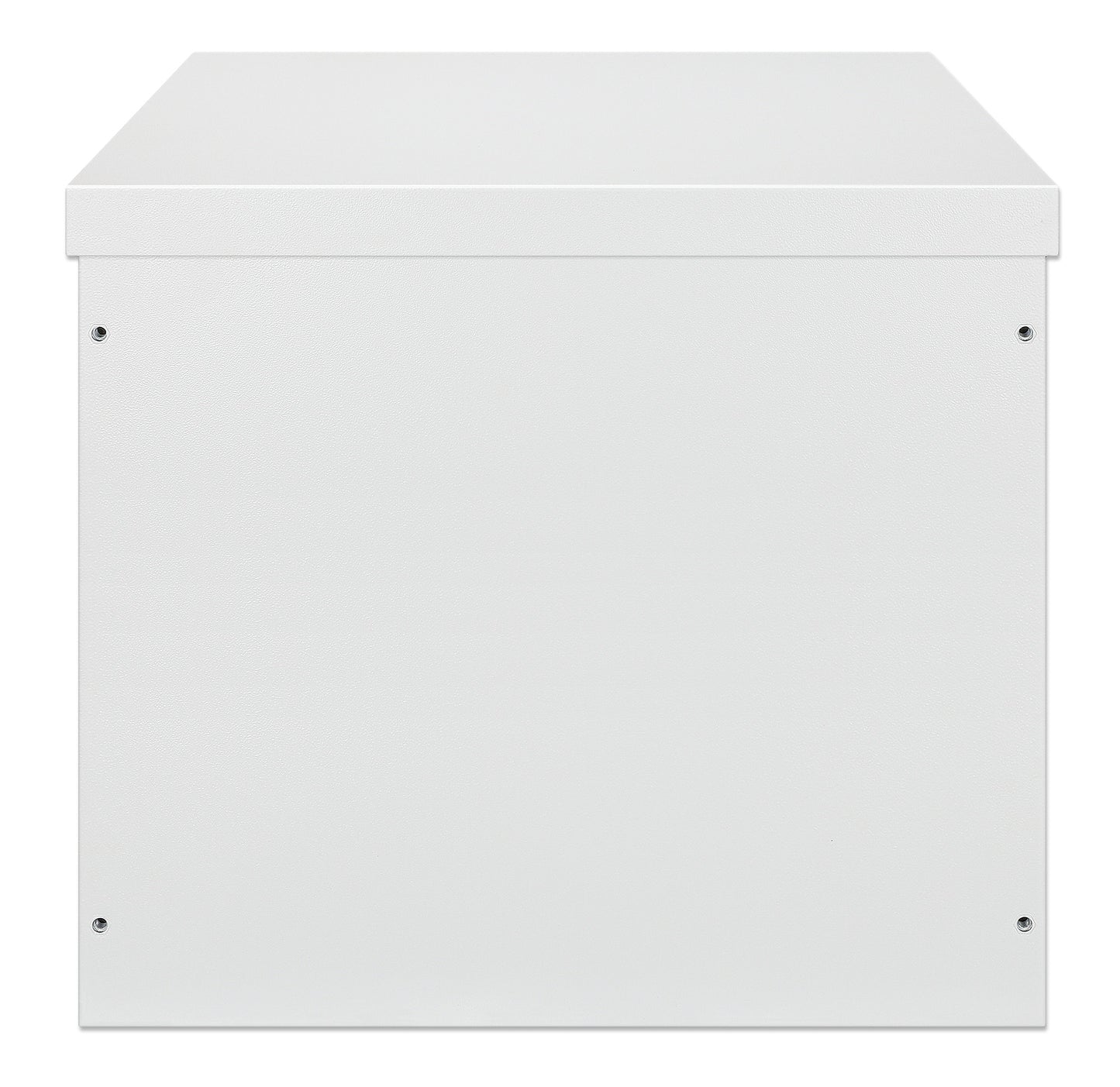 12U Industrial IP55 19" Wall Mount Cabinet with Integrated Fans, Gray Image 4