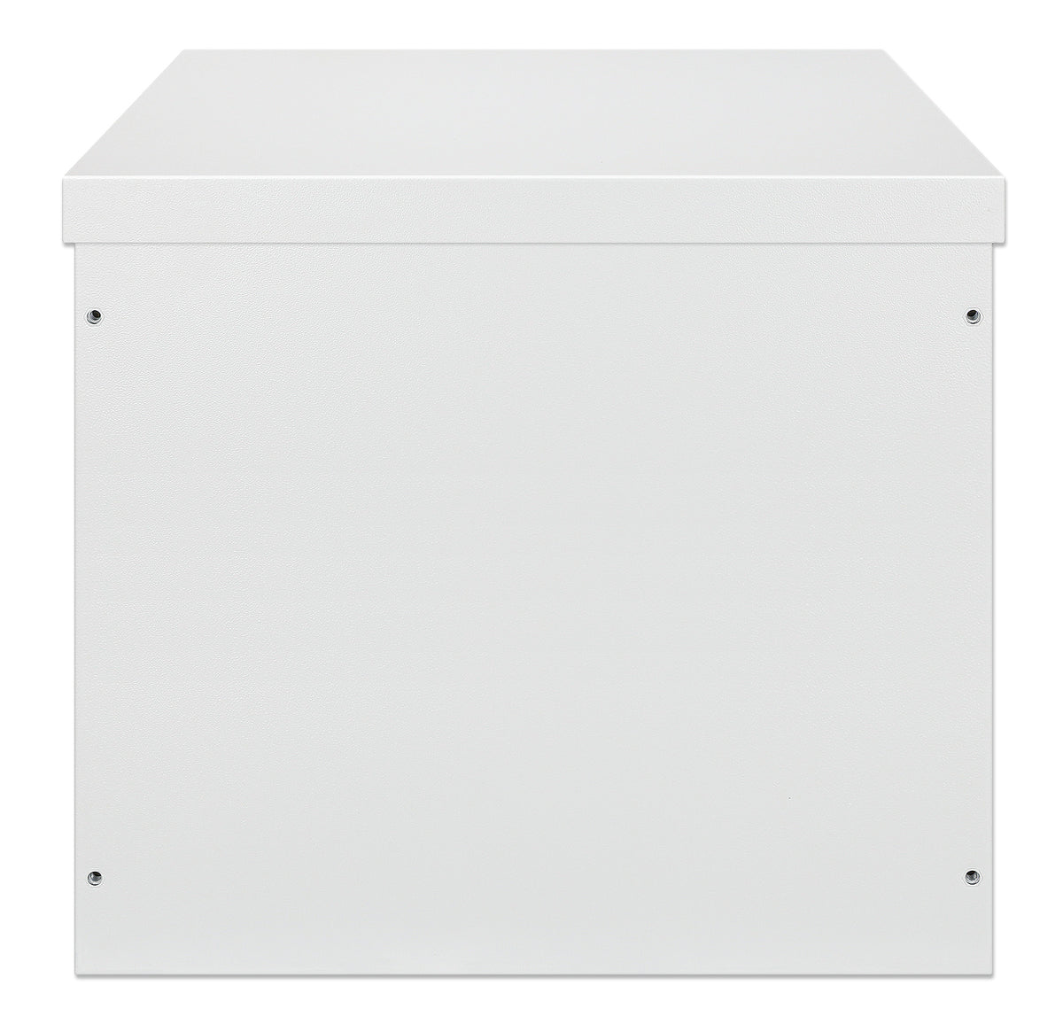 12U Industrial IP55 19" Wall Mount Cabinet with Integrated Fans, Gray Image 4