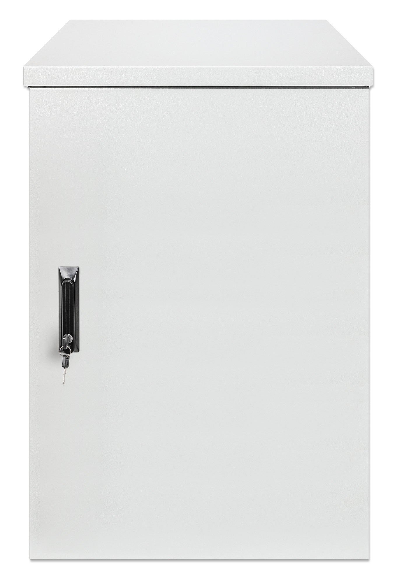 18U Industrial IP55 19" Wall Mount Cabinet with Integrated Fans, Gray Image 3