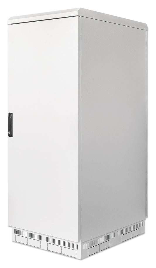 Industrial IP55 19" Network Cabinet with Integrated Fans, 27U Image 1