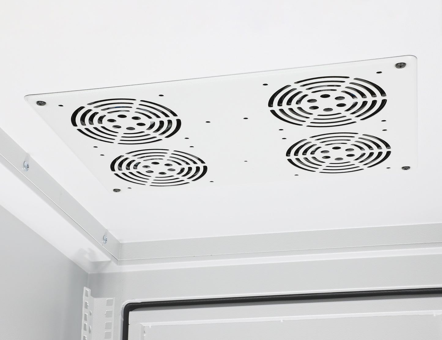 Industrial IP55 19" Network Cabinet with Integrated Fans, 27U Image 7