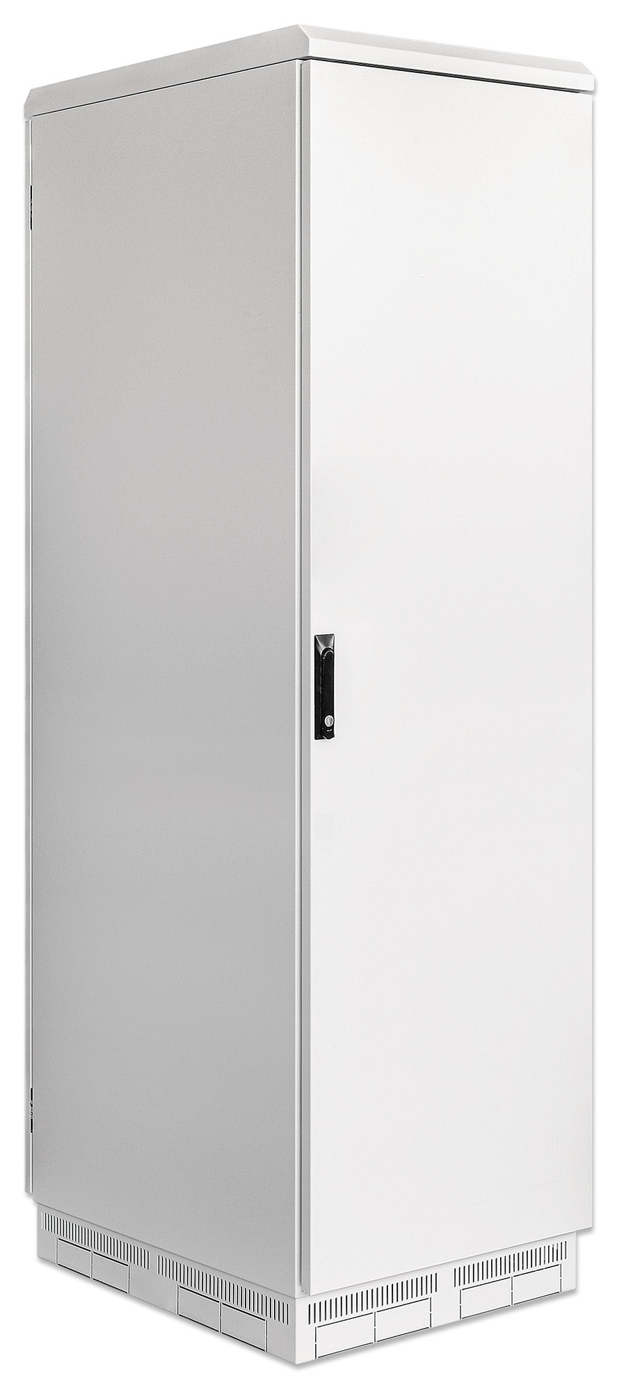 Industrial IP55 19" Network Cabinet with Integrated Fans, 42U, 800 (D) x 600 (W) mm, Gray Image 2