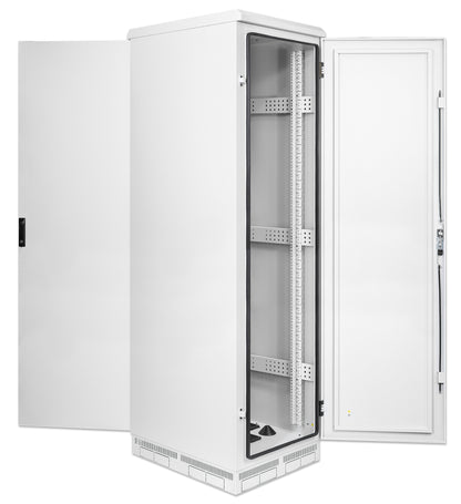 Industrial IP55 19" Network Cabinet with Integrated Fans, 42U, 800 (D) x 600 (W) mm, Gray Image 5