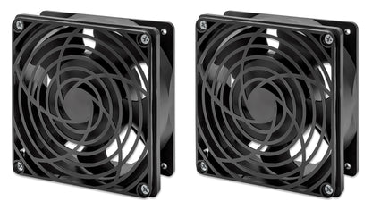 2-Fan Ventilation Unit for 19" Wallmount Cabinets Image 1