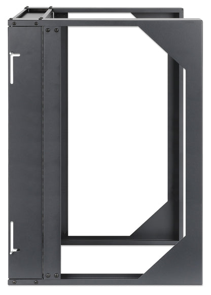 19" Wall Mount 2-Post Open Frame Network Rack, 12U Image 4