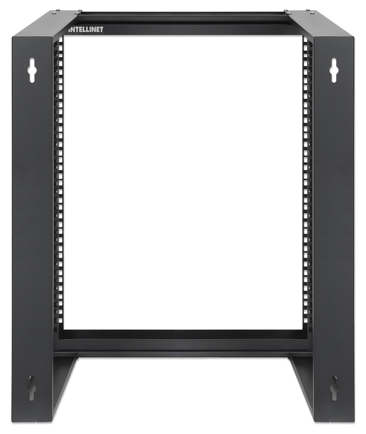 19" Wall Mount 2-Post Open Frame Network Rack, 12U Image 5