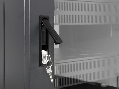 Pro Line Network Cabinet with Integrated Fans, 12U Image 10