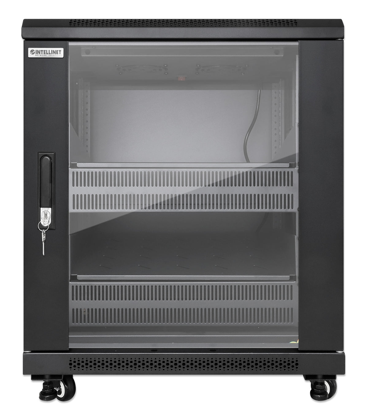 Pro Line Network Cabinet with Integrated Fans, 12U Image 3