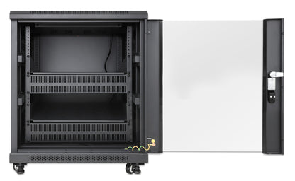 Pro Line Network Cabinet with Integrated Fans, 12U Image 4