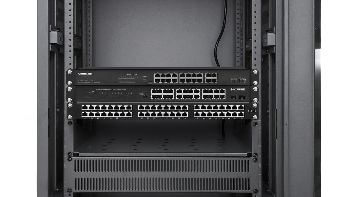 Pro Line Network Cabinet with Integrated Fans, 12U Image 9