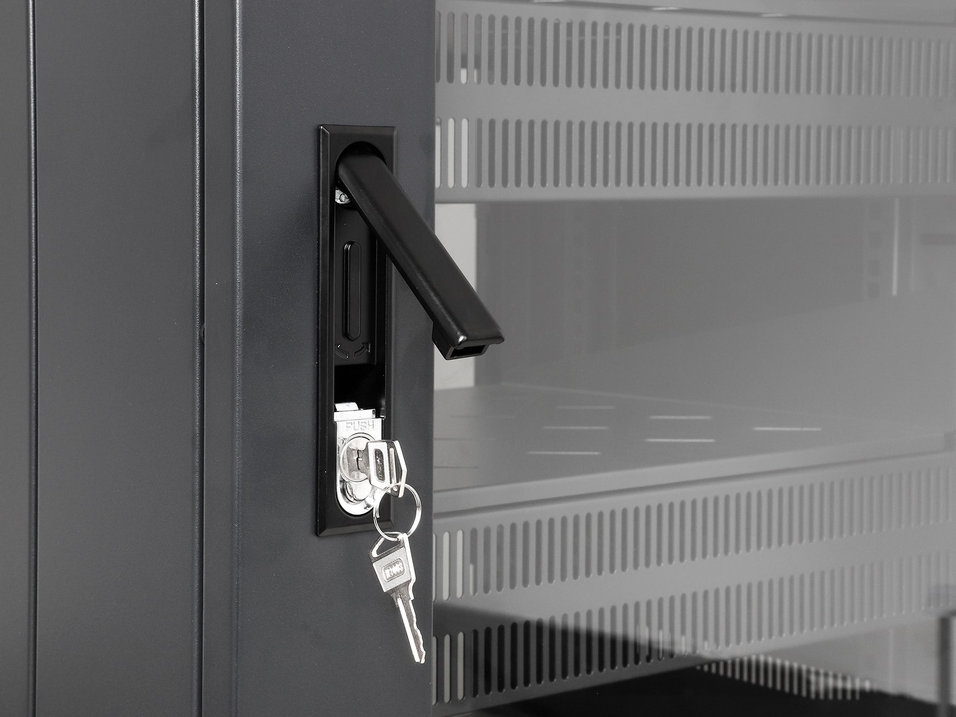 Pro Line Network Cabinet with Integrated Fans, 27U Image 10