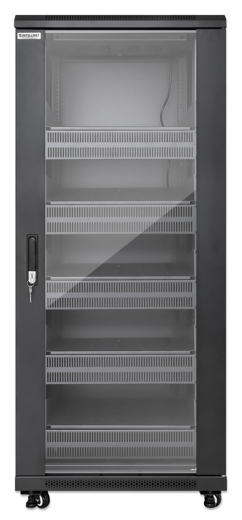 Pro Line Network Cabinet with Integrated Fans, 27U Image 3