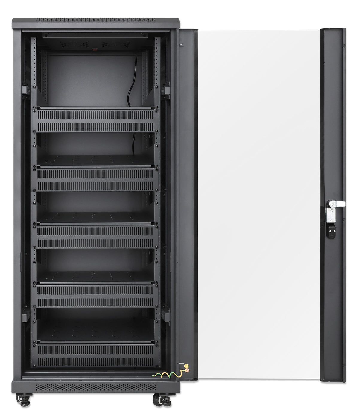 Pro Line Network Cabinet with Integrated Fans, 27U Image 4