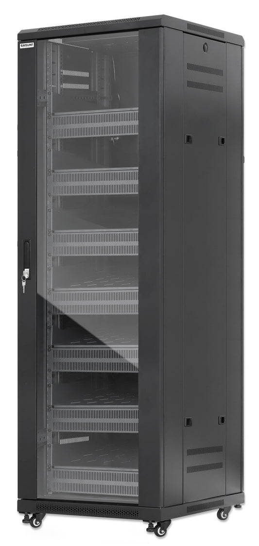 Pro Line Network Cabinet with Integrated Fans, 38U Image 1