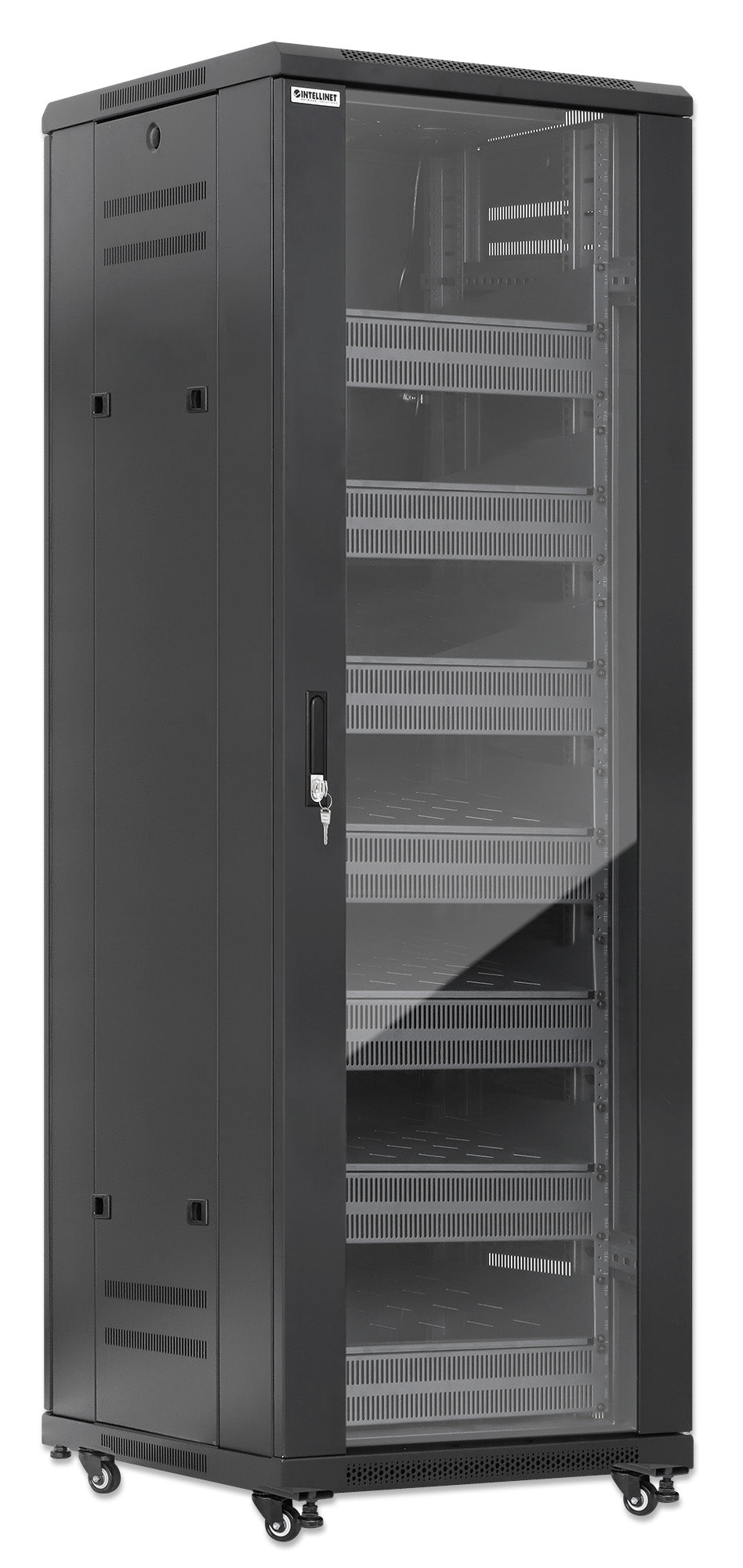 Pro Line Network Cabinet with Integrated Fans, 38U Image 2