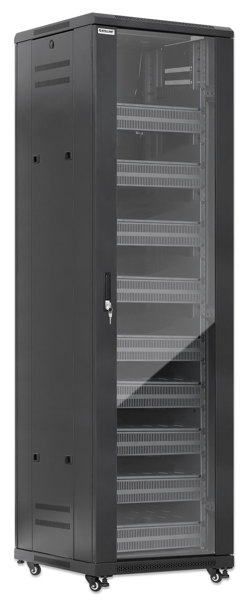 Pro Line Network Cabinet with Integrated Fans, 42U Image 2
