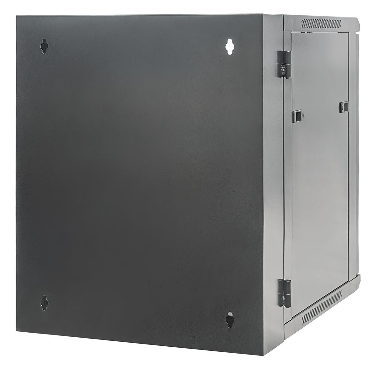 12U 19" Swing Out Wall Mount Network Cabinet, 550 mm (21.7 in.) Depth, Black Image 5