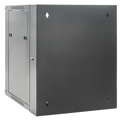 12U 19" Swing Out Wall Mount Network Cabinet, 550 mm (21.7 in.) Depth, Black Image 6