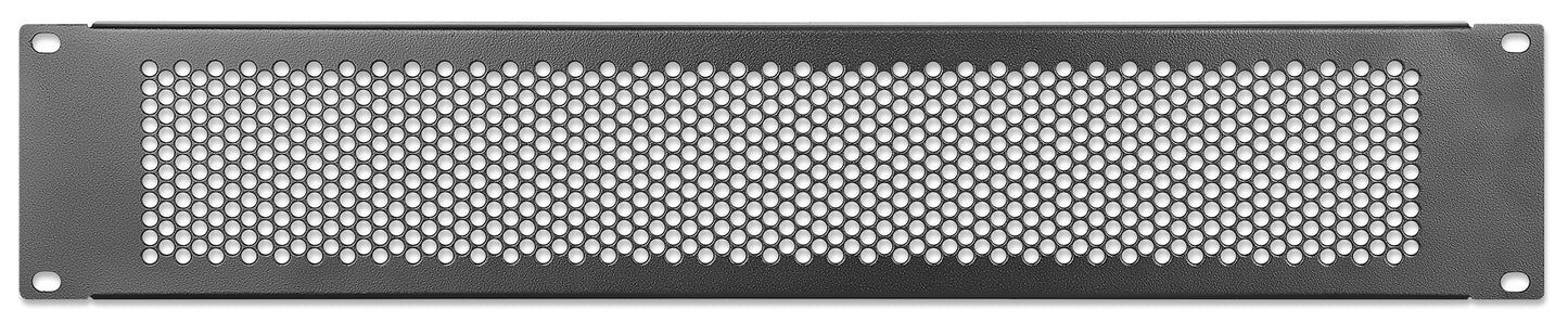 19" Vented Blank Panel, 2U Image 3