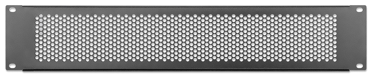 19" Vented Blank Panel, 2U Image 4