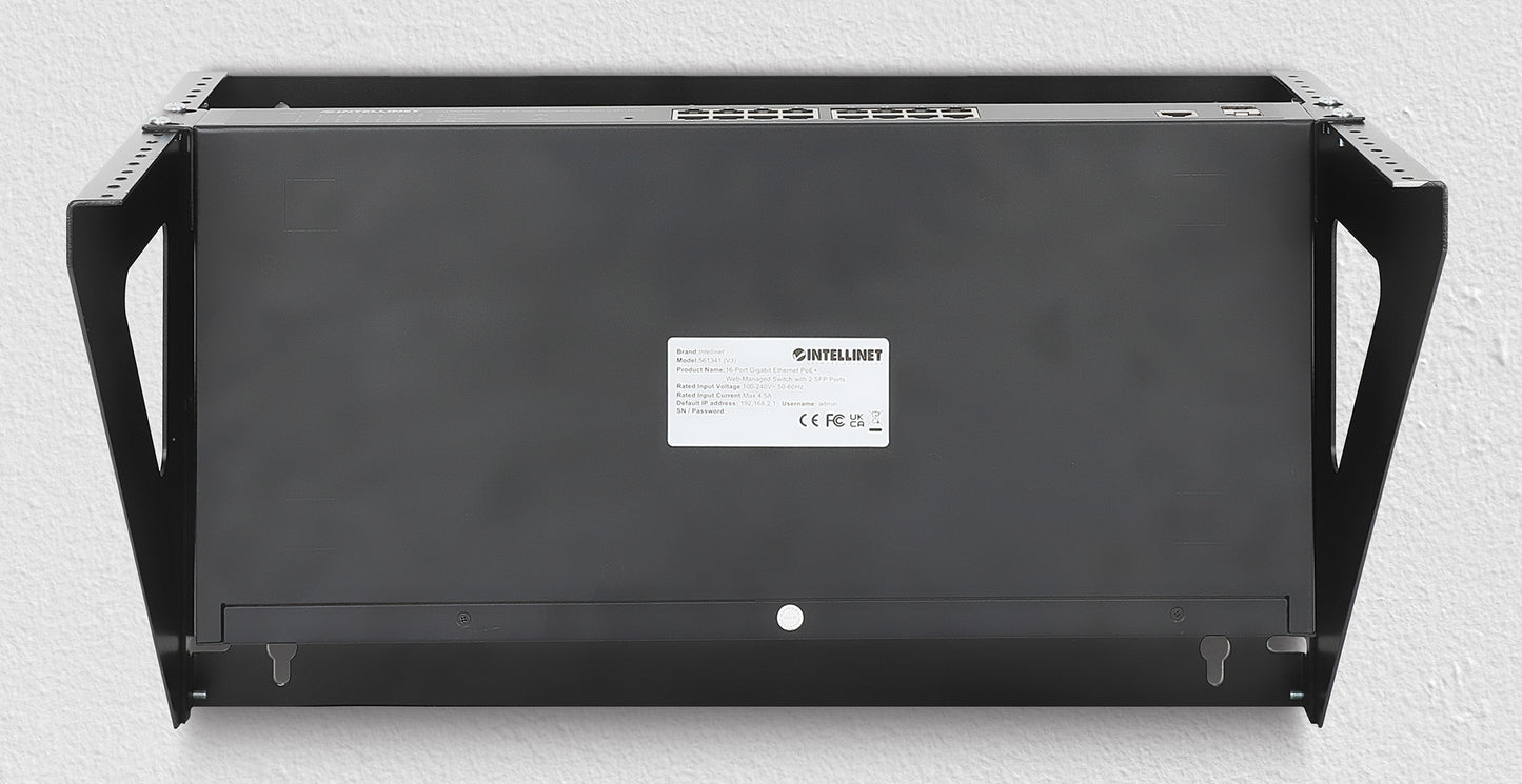Vertical Wall Mount Rack Bracket for 19" Equipment, 6U Image 6