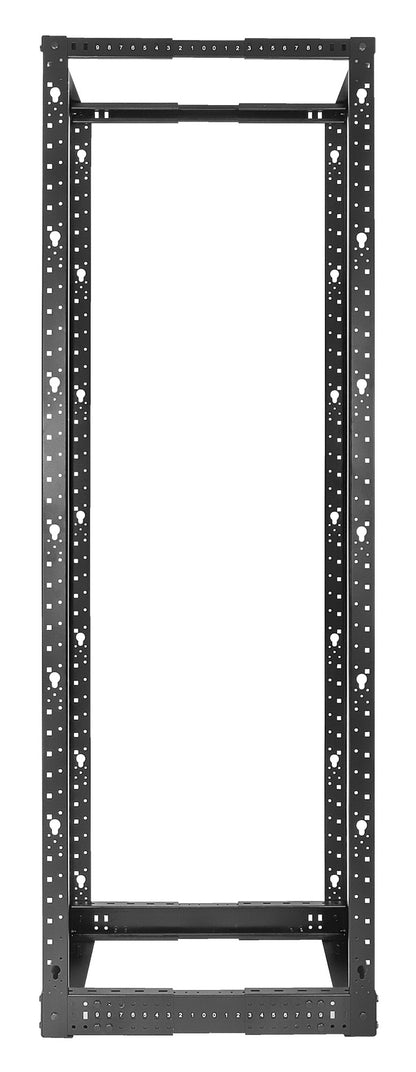 19" 4-Post Open Frame Network Rack, 45U Image 4