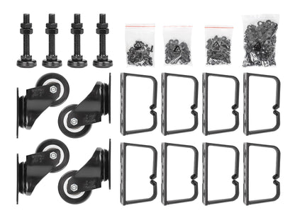 19 in. 2-Post Open Frame Network Rack, 26U Image 11