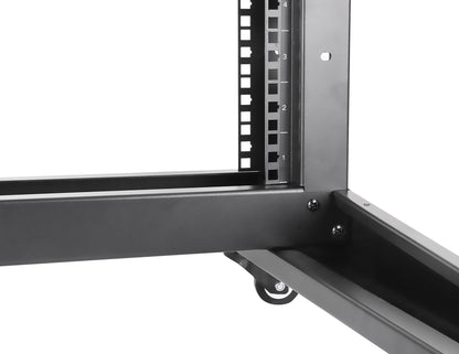 19 in. 2-Post Open Frame Network Rack, 26U Image 9