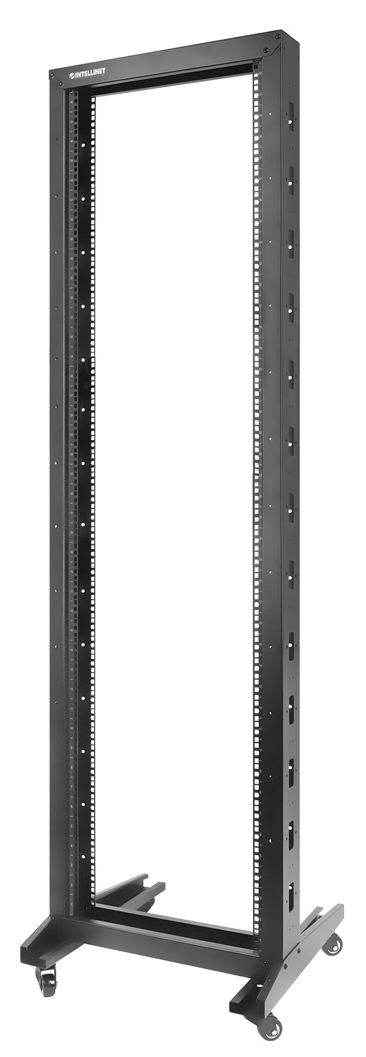 19 in. 2-Post Open Frame Network Rack, 42U Image 1