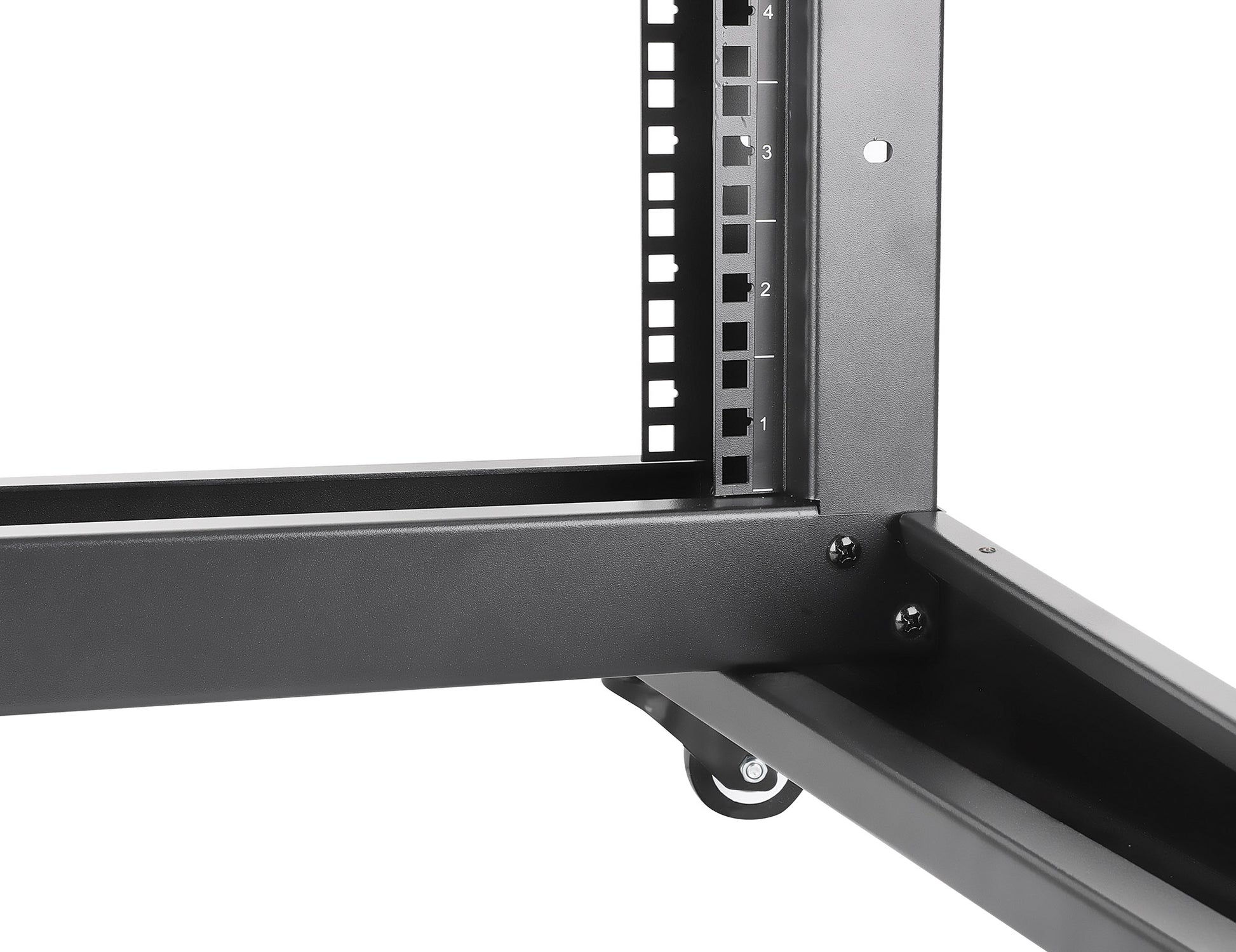 19 in. 2-Post Open Frame Network Rack, 42U Image 9