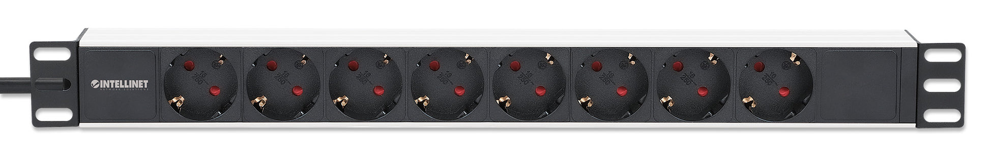 19" 1U Rackmount 8-Outlet Power Distribution Unit (PDU) with C14 Plug Image 3