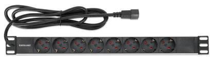 19" 1U Rackmount 8-Outlet Power Distribution Unit (PDU) with C14 Plug Image 5