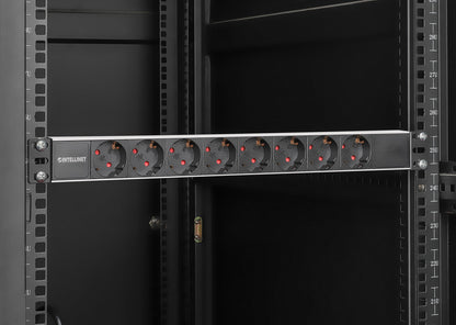 19" 1U Rackmount 8-Outlet Power Distribution Unit (PDU) with C14 Plug Image 7