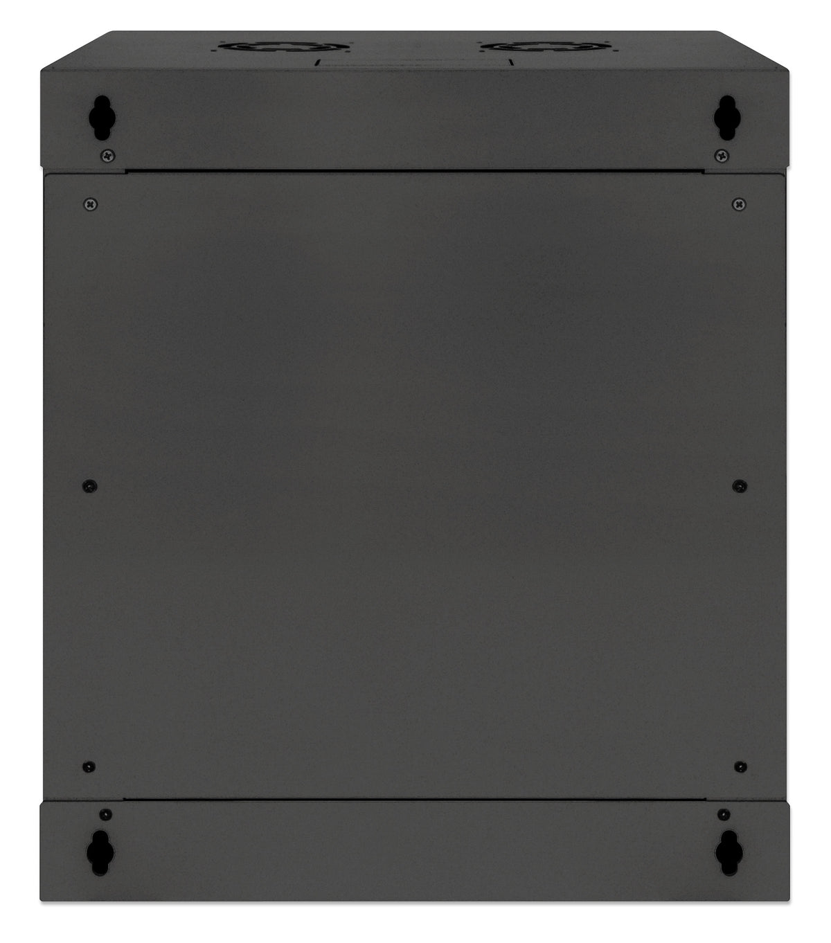 12U 19" Wall Mount Network Cabinet, Basic Line, 400 mm Depth, Black Image 6