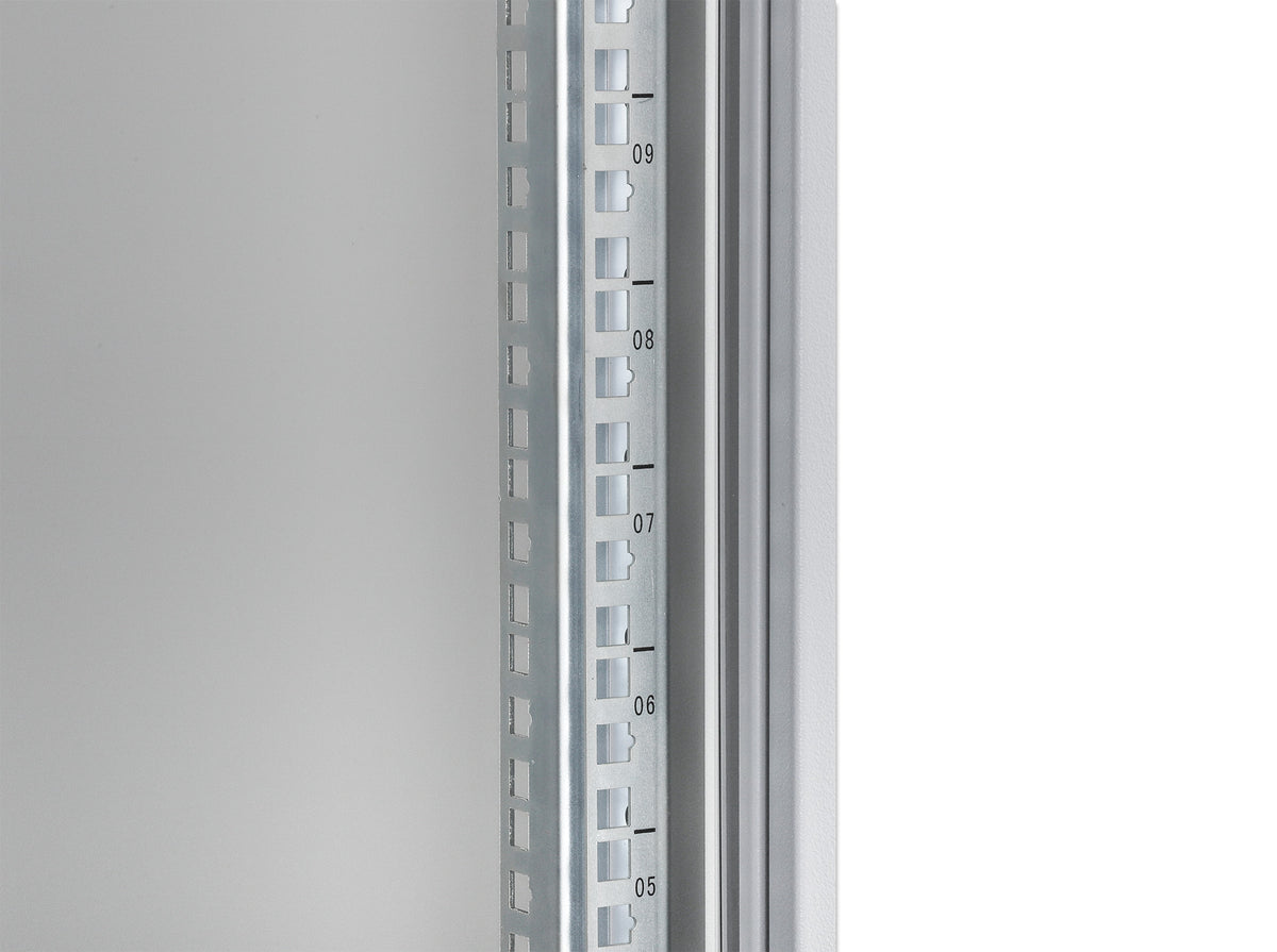 12U 19" Wall Mount Network Cabinet, Basic Line, 400 mm Depth, Gray Image 7